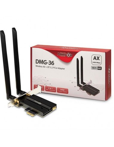 Mrežna kartica Inter-Tech DMG-36, PCI-Ex, AX5400