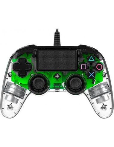 Igralni plošček Nacon PS4 transparenten, zelen
