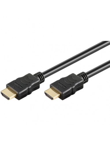 Kabel HDMI M/M 20m, GOOBAY 38523, črn, pozlačen