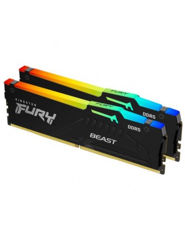 RAM DDR5 2x32GB 5600MHz Kingston Fury Beast RGB (KF556C40BBAK2-64)