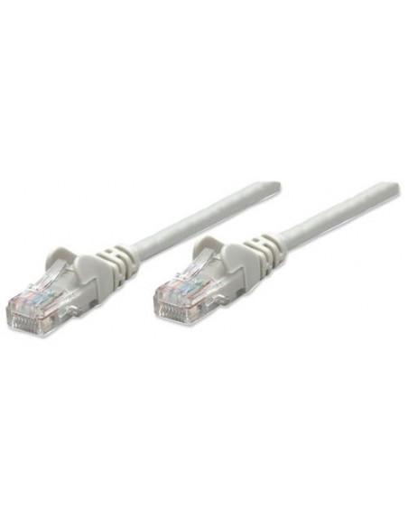 Priključni kabel UTP C5e RJ45 7,5m, siv, Intellinet 319867