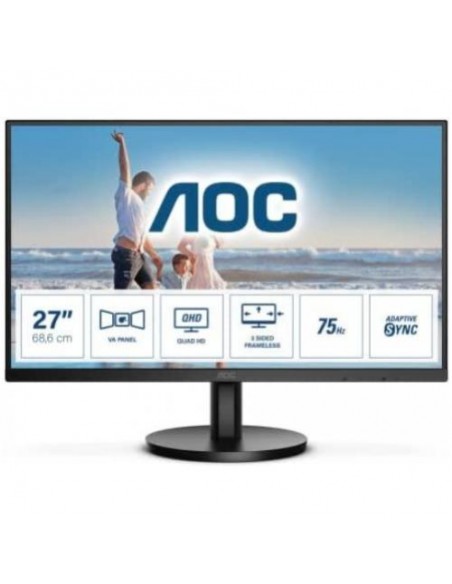 Monitor AOC 27"/68cm Q27B3MA, 2560x1440, 4000:1, 240 cd/m2, 4ms