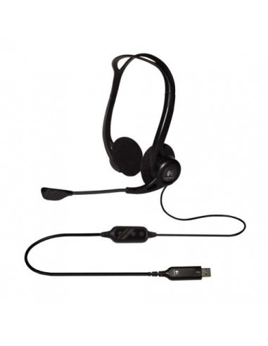 Slušalke Logitech PC Headset 960 (981-000100), USB