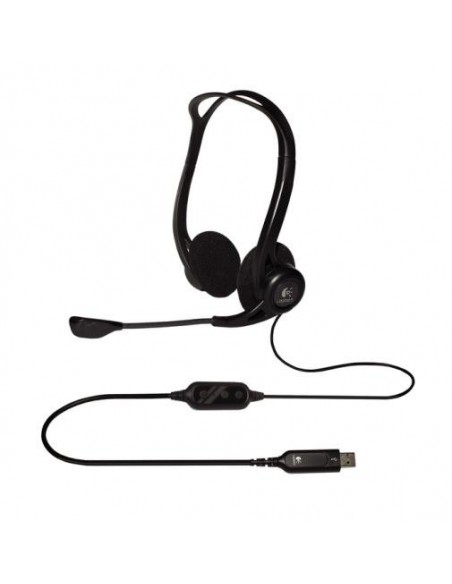 Slušalke Logitech PC Headset 960 (981-000100)