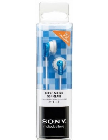 Slušalke Sony MDRE9LPL.AE, modre, za MP3