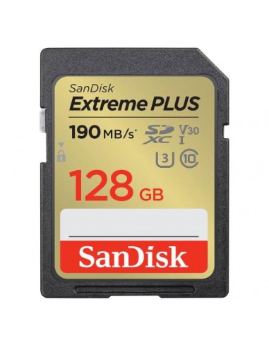 Spominska kartica SDXC 128GB SanDisk Extreme Plus (SDSDXWA-128G-GNCIN)