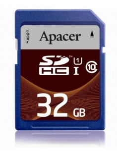 Spominska kartica SDHC 32GB Apacer UHS-I Class10