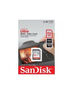 Spominska kartica SDXC 512GB SanDisk Ultra (SDSDUNC-512G-GN6IN)
