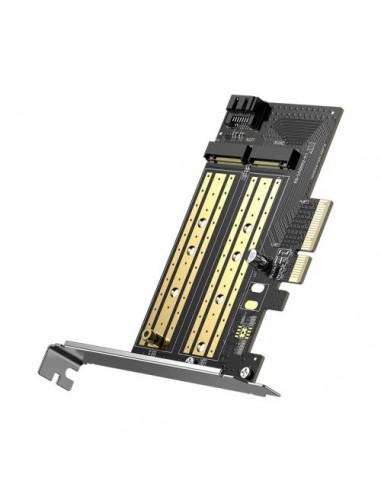 Adapter SSD Ugreen 70504, M.2 NVMe/SATA v PCIe 3.0 x4