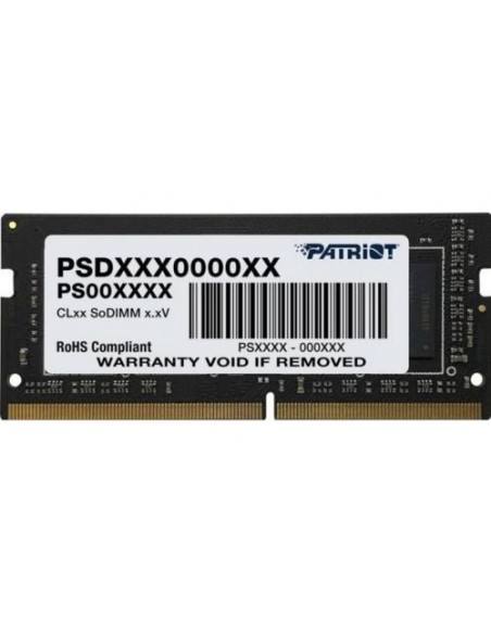 RAM SODIMM DDR4 4GB 2666Mhz Patriot Signature Line (PSD44G266681S)