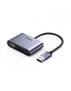 Adapter USB-C na HDMI/VGA, UGreen 20518