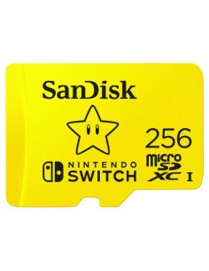 Spominska kartica Micro SDXC 256GB SanDisk for Nintendo Switch (SDSQXAO-256G-GNCZN)