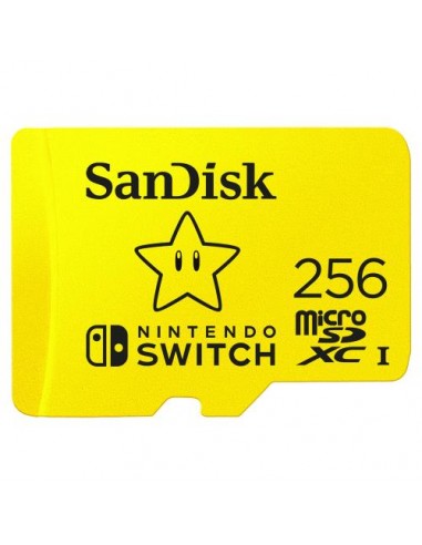 Spominska kartica Micro SDXC 256GB SanDisk for Nintendo Switch (SDSQXAO-256G-GNCZN)