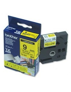Brother trak TZ-FX641 18mm Rumen/Črn, flexi
