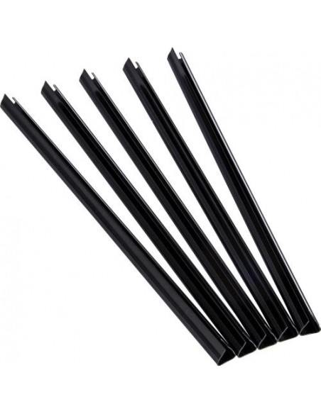 Letvice za vezavo Fellowes Relido, 3-6mm, 50 kos, črna