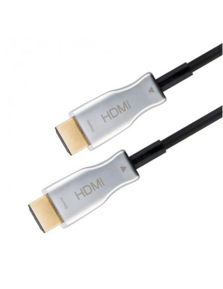 Kabel HDMI 30m, GOOBAY Optical Hybrid 59807, pozlačen