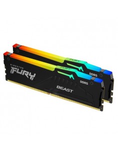 RAM DDR5 2x8GB 4800MHz Kingston Fury Beast RGB (KF548C38BBAK2-16)