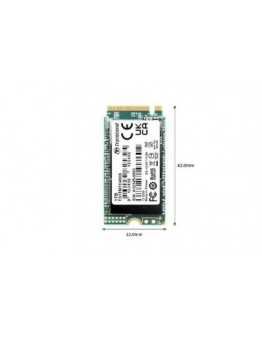 SSD Transcend MTE400S (TS512GMTE400S) M.2 512GB, 2000/900 MB/s, PCIe NVMe