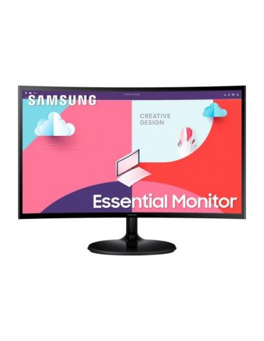 Monitor Samsung 24"/61cm S24C360EAU, VGA/HDMI, 3.000:1, 4ms, 250 cd/m2, 1920x1080@75Hz