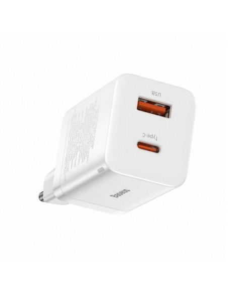 Polnilec za telefon Baseus Super Si Pro (CCSUPP-E02) PD3, QC3, bel