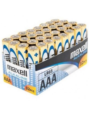 Baterija alkalna Maxell 1,5V AAA LR3 32x (790260)