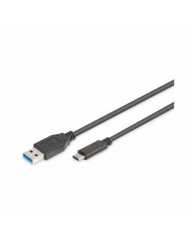 Kabel USB 3.1 A-C 1m M-M, Digitus (AK-300136-010-S)
