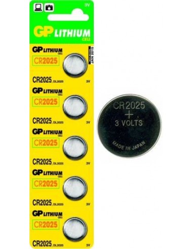 Baterija za osnovno ploščo GP CR2025 3V Li