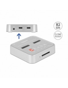 Adapter USB-C v M.2 NVMe, Delock 64138