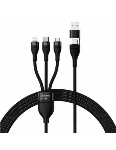 Kabel USB 2v3 Lightning/Tip C/Mikro, Baseus (CASS030101)