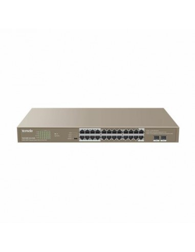 Switch Tenda TEG1126P-24-410W, 24port 10/100/1000Mbps, PoE