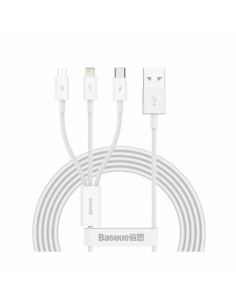 Kabel USB 3v1 Lightning/Tip C/Mikro, Baseus (CAMLTYS-02)