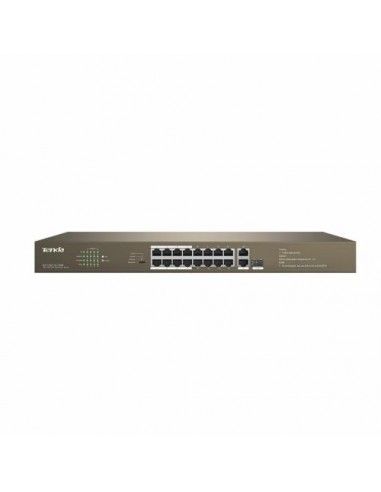 Switch Tenda TEF1118P-16-250W, 16xPoE, 1xSFP