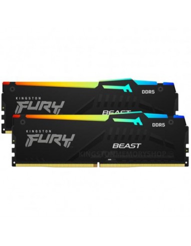 RAM DDR5 2x16GB 5200MHz Kingston Fury Beast (KF552C36BBEAK2-32)