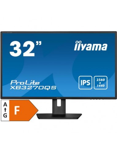 Monitor IIYAMA 31.5"/80cm XB3270QS-B5, DVI/HDMI/DP, 2560x1440, 1.200:1, 250 cd/m2, 4ms