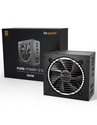 Napajalnik Be Quiet! 550W Pure Power 12 M (BN341) 80Plus Gold