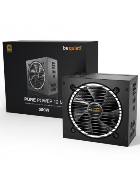 Napajalnik Be Quiet! 550W Pure Power 12 M (BN341)