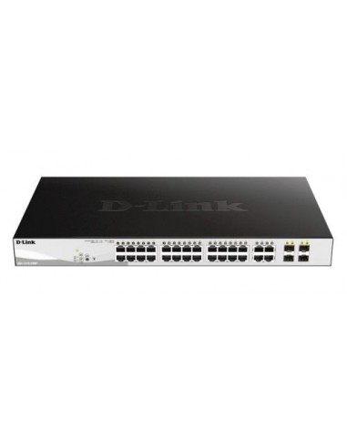 Switch D-Link DGS-1210-28MP, 24port 10/100/1000Mbps