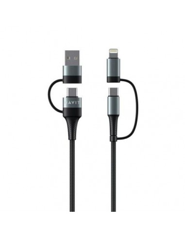 Kabel USB 4v1 USB/USB-C na USB-C/Lightning, Havit (HV-CB6244)