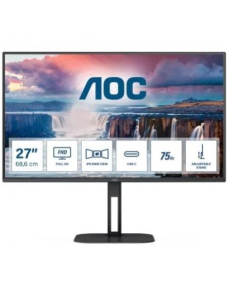 Monitor AOC 27"/68cm 27V5C, 1920x1080, 1000:1, 300 cd/m2, 1ms