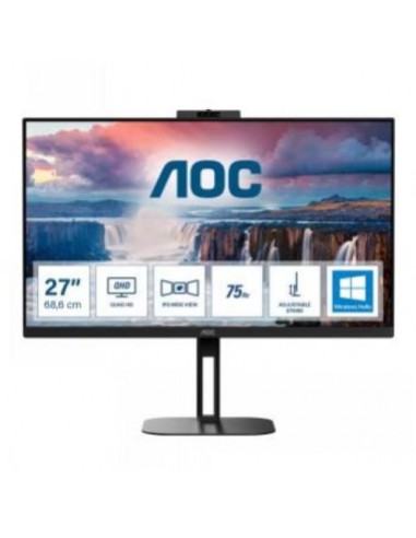 Monitor AOC 27"/68cm Q27V5CW, DP/HDMI, 2560x1440@75Hz, 1ms