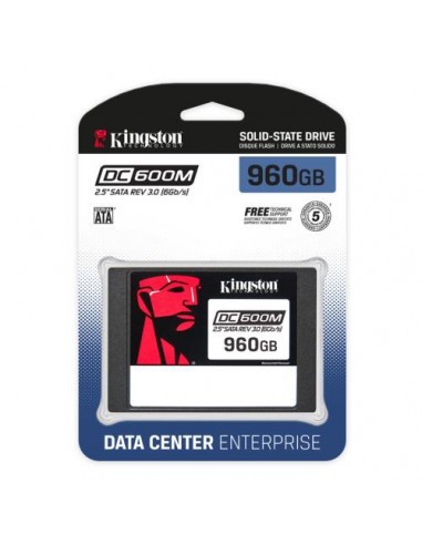 SSD Kingston DC600M 960G (SEDC600M/960G) 560/530 MB/s, SATA3