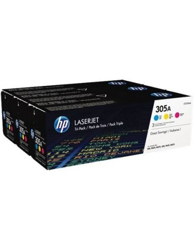 HP komplet tonerjev CE411A+CE412A+CE413A