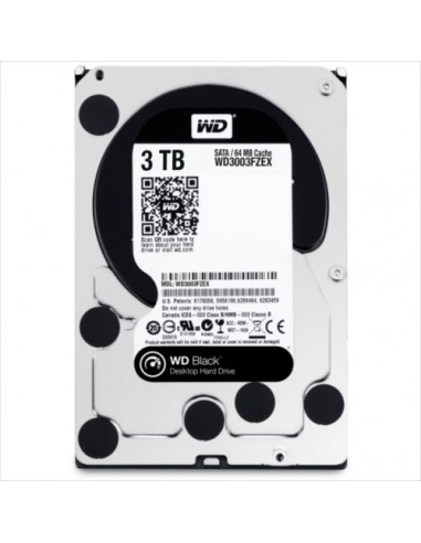Trdi disk WD 3.5" Black (WD3003FZEX) 3TB, 7200, 64MB, SATA3