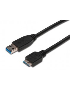 Kabel USB 3.0 A-Micro-B 0,25m M-M Digitus AK-300117-003-S