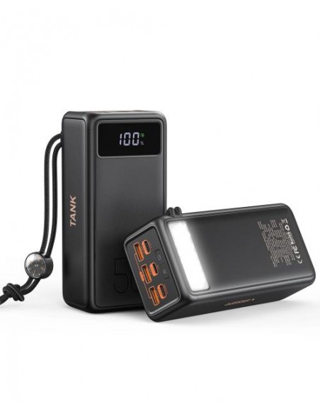 Prenosna baterija Veger Tank Boost (W5001C), 56.000mAh, črna