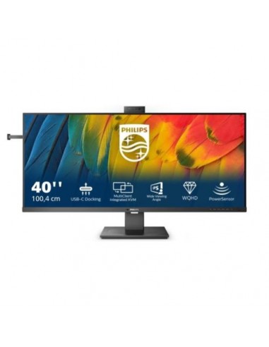 Monitor Philips 40"/100.4cm 40B1U5601H, HDMI/DP, 3440x1440@120Hz, 300cd/m2, 1.200:1, 4ms