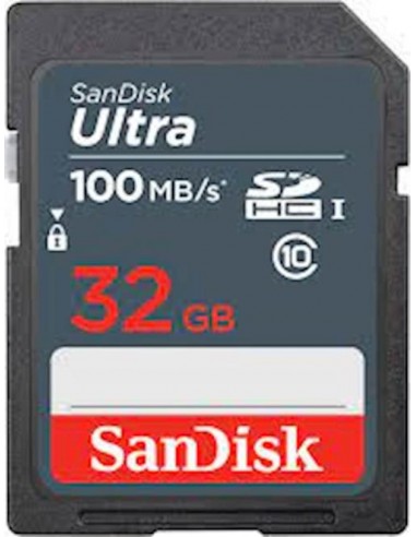 Spominska kartica SDHC 32GB Sandisk Ultra (SDSDUNR-032G-GN3IN)