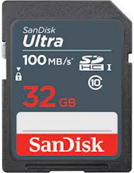 Spominska kartica SDHC 32GB Sandisk Ultra (SDSDUNR-032G-GN3IN)