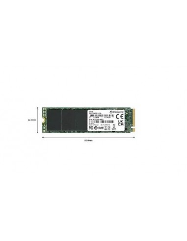 SSD Transcend MTE115S (TS500GMTE115S) M.2 500GB, 3200/2000 MB/s, PCIe NVMe