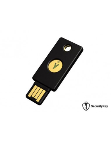 USB varnostni ključ Yubico Security Key NFC, FIDO2 U2F, USB-A, črn